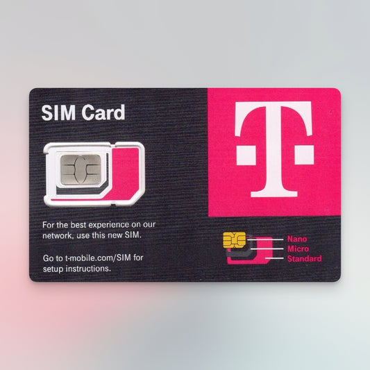 T-Mobile native US mobile phone card, monthly rent of 3 US dollars, out-of-print package, domestic warehouse shipped on the same day