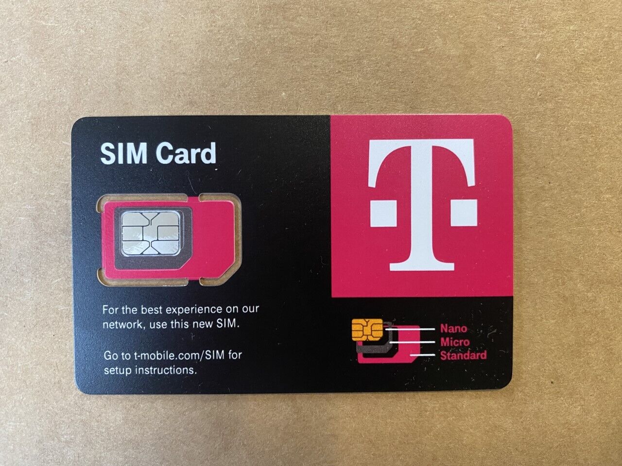 T-Mobile ネイティブ SIM カード、月額レンタルは 10 ドル、テキスト メッセージ 1000 件、通話 1000 分、プラン変更可能、eSIM 変更可能